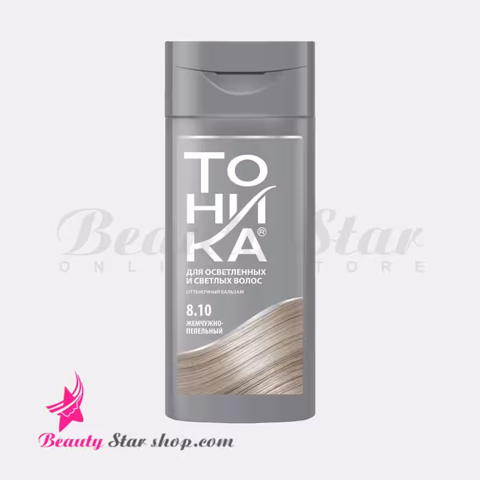 شامپو رنگساژ مرواریدی دودی تونیکا شماره 8.10 حجم 150 میلی لیتر