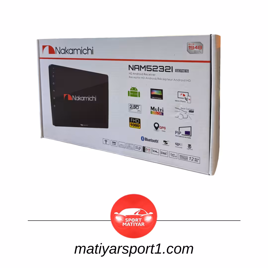 مانیتور اندروید ناکامیچی NAM52321-A9Z (رم 2 حافظه 32)