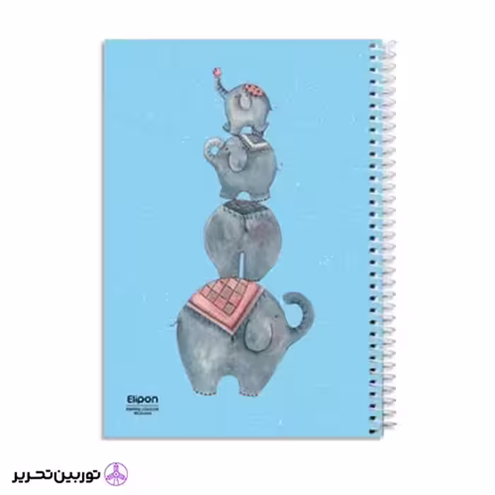 دفتر نقاشی 40 برگ فیلی الیپون کد 01