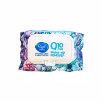 دستمال مرطوب دافی مدل Q10 بسته 50 عددی