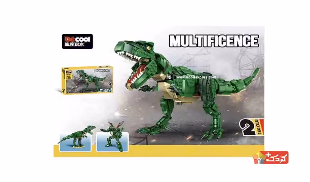 لگو دو مدلی دایناسور و ربات مدل DECOOL-31026