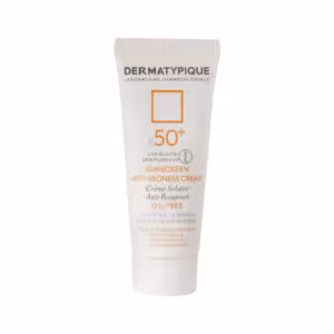ضد آفتاب بی رنگ پوست قرمز و حساس SPF50 درماتیپیک 40 میلی لیتر