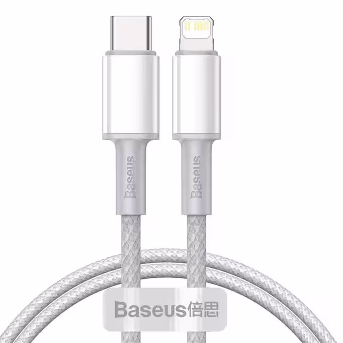 کابل تبدیل USB-C به لایتنینگ باسئوس مدل CATLGD-02 طول 1 متر
