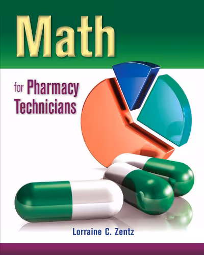 خرید و دانلود نسخه کامل کتاب Math for Pharmacy Technicians