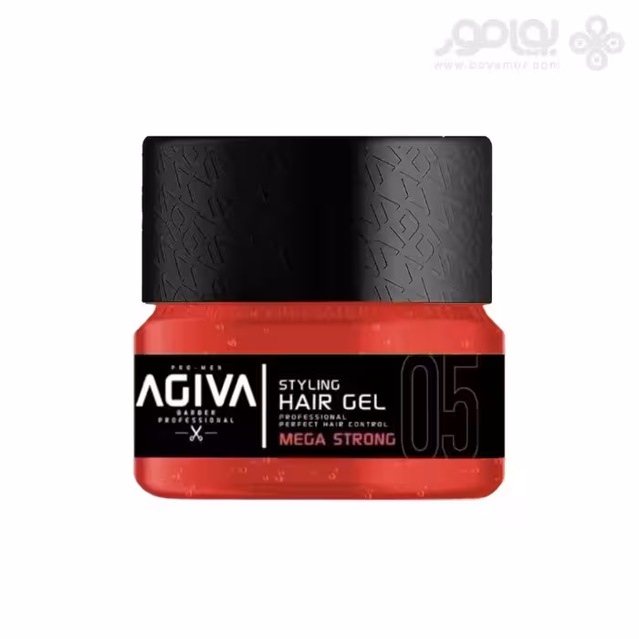 ژل مو آگیوا شماره 05 مدل MEGA STRONG حجم 200 میل