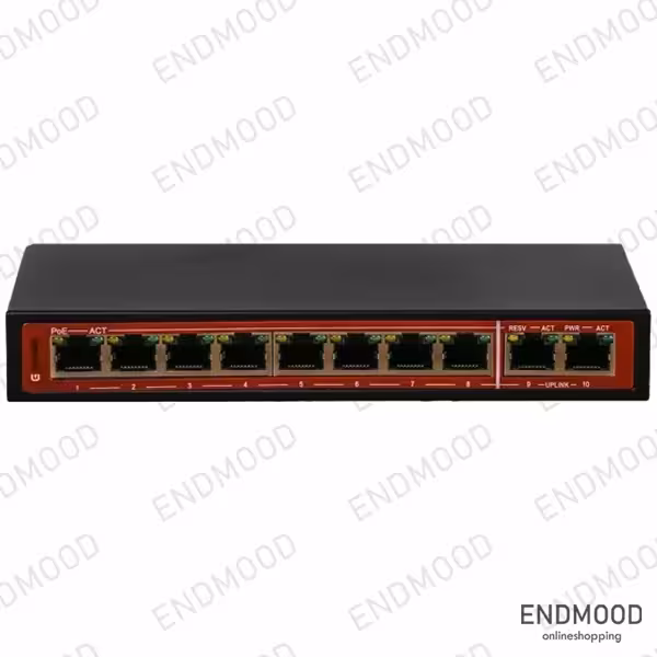 سوئیچ 8 پورت لایه 2 ایزی گیگز EG-SWU-2451-10GPS