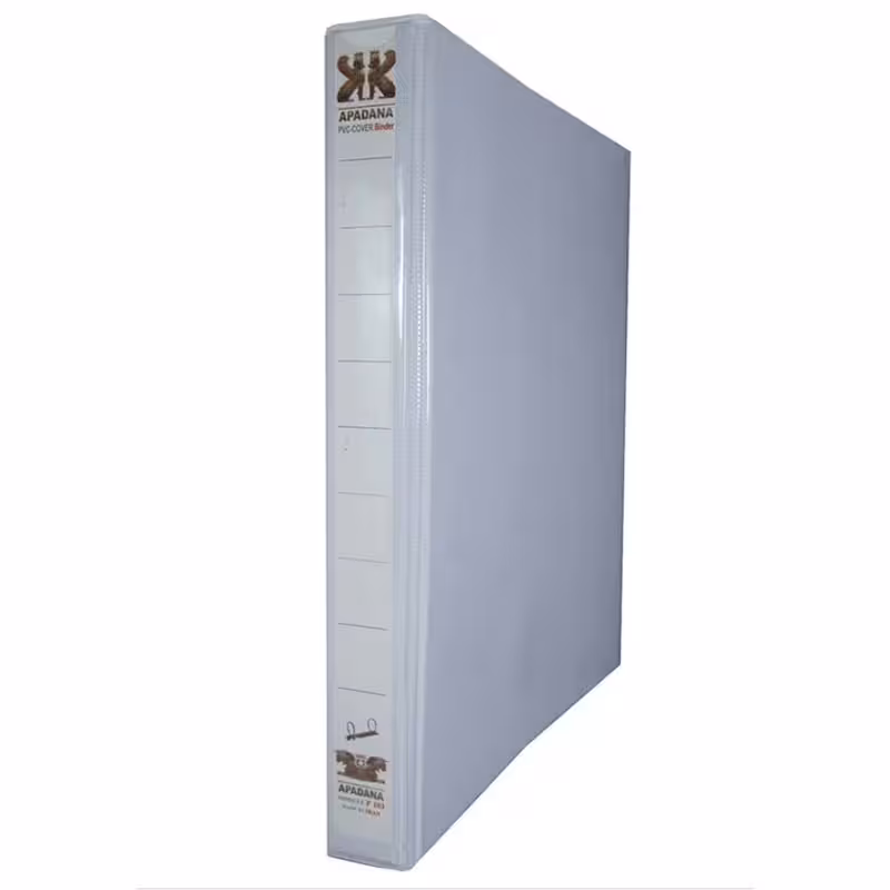 خرید کلاسور کاوردار 2.5 سانت 2 حلقه آپادانا سایز A4