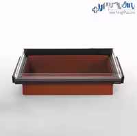 باکس چرمی ریلی داخل کمد لباس با بدنه LED قابل رگلاژ آرام بند یونی هاپر