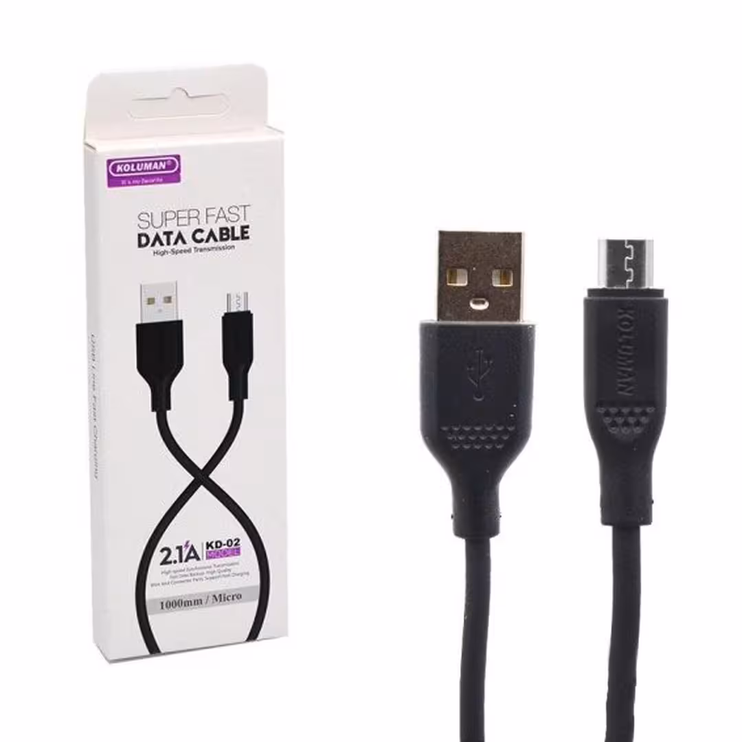 کابل تایپ سی KOLUMAN مدل KD-026 ماه گارانتی