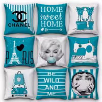 کاور کوسن کد 146 (ست فیروزه ای)