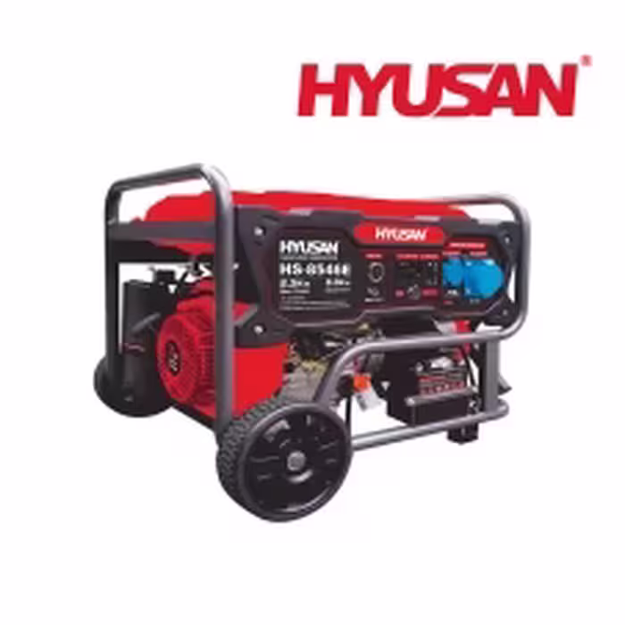 موتور برق ( ژنراتور ) بنزینی 8.5 کیلو وات هیوسان - HYUSAN - HS - 8546E