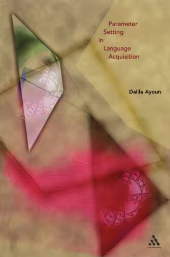 خرید و دانلود نسخه کامل کتاب Parameter Setting in Language Acquisition