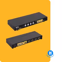 کی وی ام سوئیچ 4 پورت HDMI کی نت پلاس
