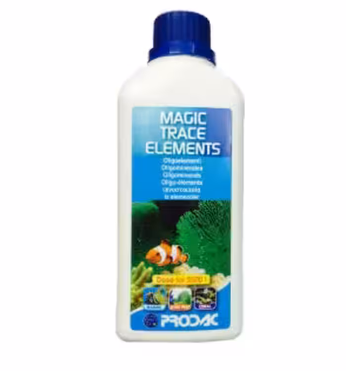 محلول تامین کننده عناصر آب شور پروداک مدل Magic Trace Elements حجم 250 میلی لیتر