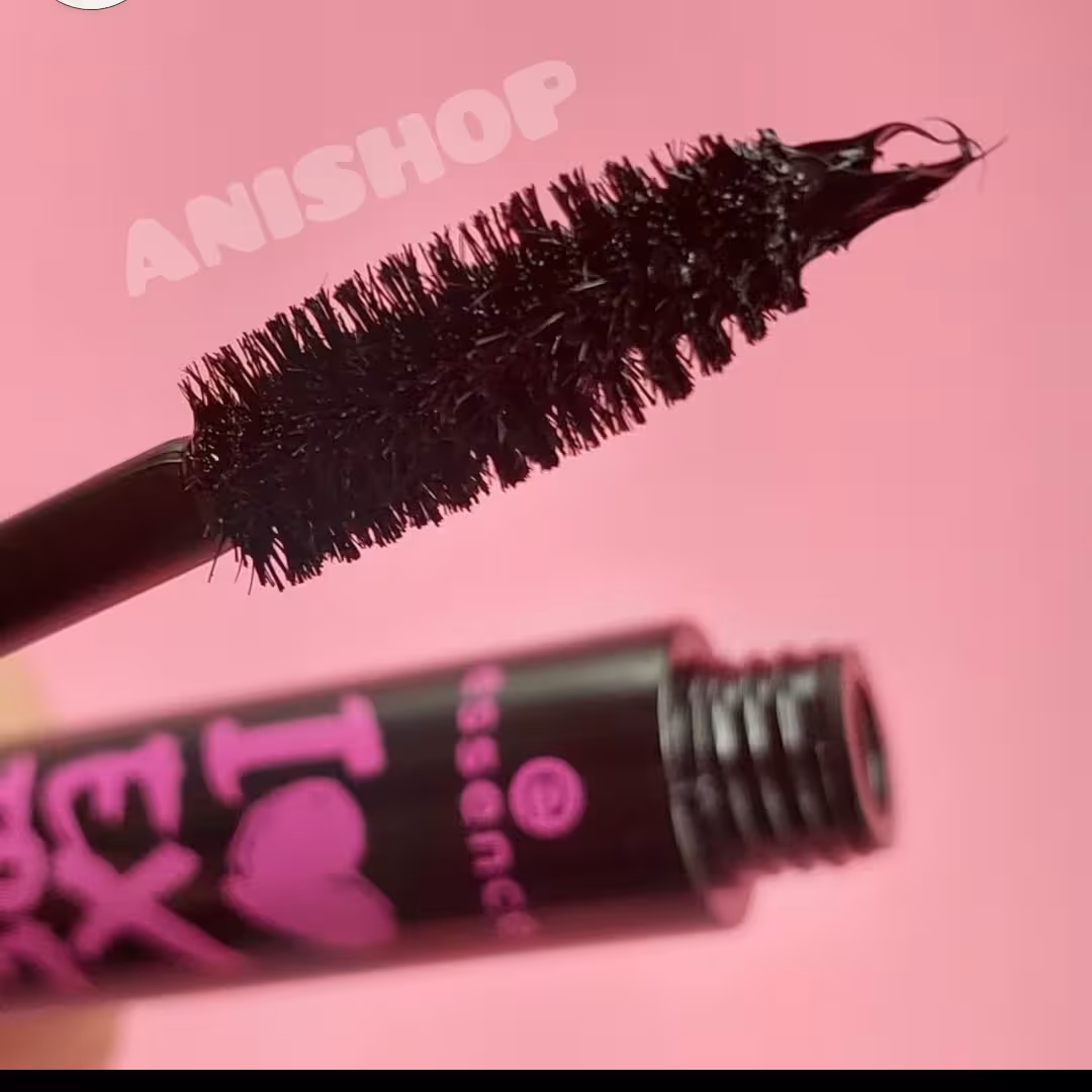 ریمل اسنس مشکی  Extrime volume فوق مشکی برس مویی خرده مژه دار حالت دهنده  ماندگاری بالا  ضدحساسیت انقضا 2026
