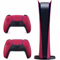 PS5 نسخه دیجیتال   دو عدد دوال سنس - قرمز