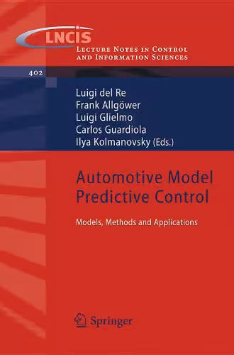 خرید و دانلود نسخه کامل کتاب Automotive Model Predictive Control: Models, Methods and Applications