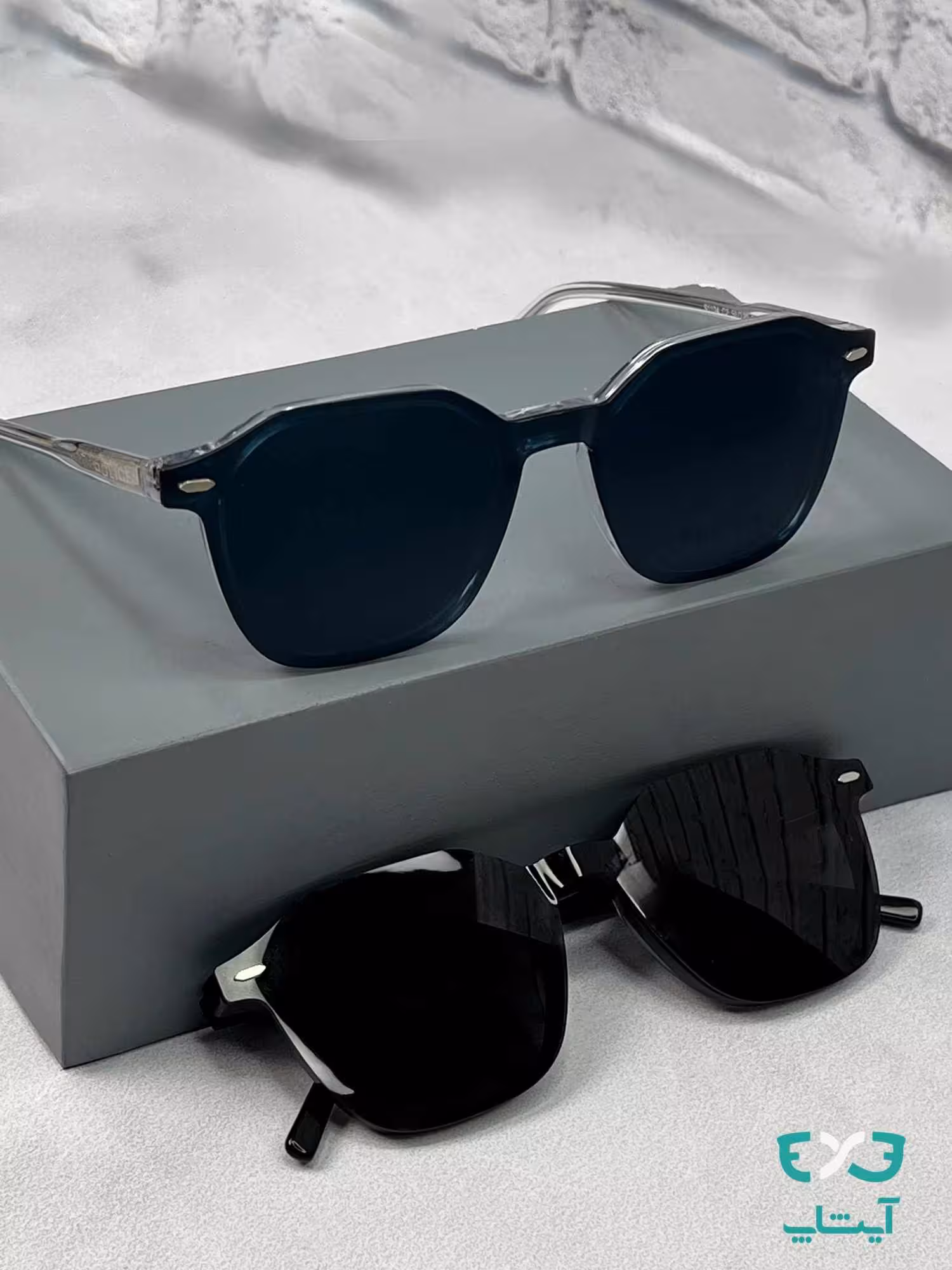 عینک آفتابی ست زنانه و مردانه کاور دار POLICE کد1104