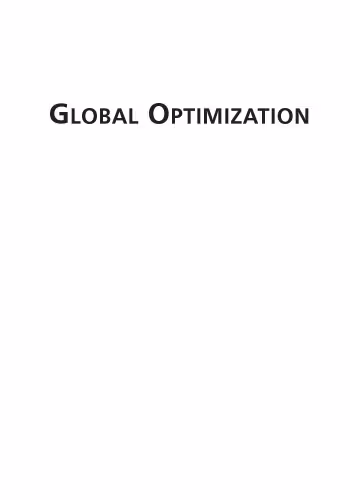 خرید و دانلود نسخه کامل کتاب Global optimization theory, algorithms, and applications