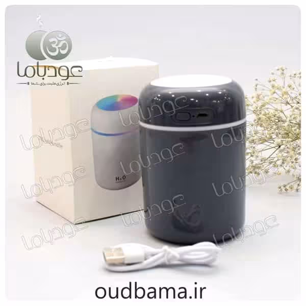 دستگاه بخار سرد گرد 7رنگ آر جی بی COLORFUL HUMIDIFIER DQ 107