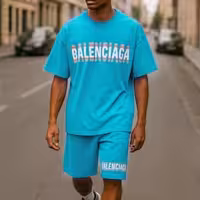 ست تیشرت شلوارک بالنسیگا