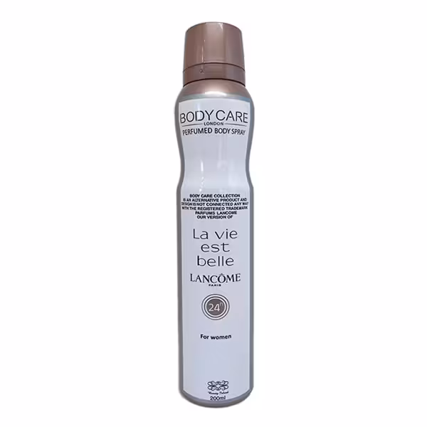 اسپری خوشبو کننده بدن زنانه بادی کر مدل La Vie Est Belle حجم 200 میلی لیتر