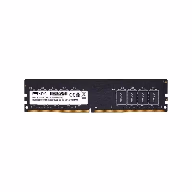 خرید و قیمت رم دسکتاپ پی ان وای مدل PNY DDR4 16GB (1×16GB) 3200MHz CL22