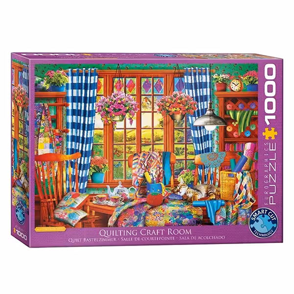 پازل 1000 تکه یوروگرافیکس Eurographics طرح کارگاه لحاف دوزی