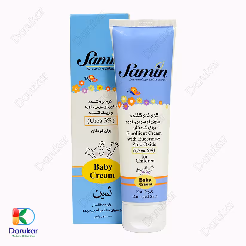 کرم نرم کننده اوسرین و اوره 3 درصد کودک ثمین 100 میلی لیتر