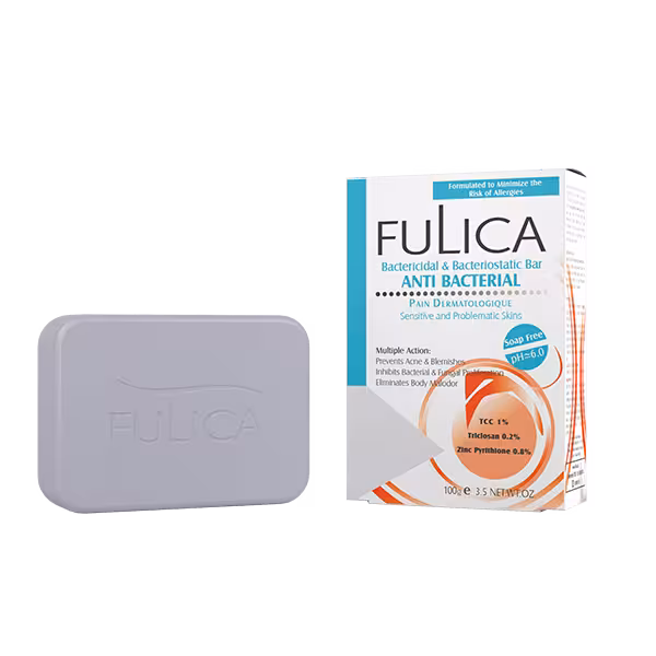 پن حاوی 1 درصد تری کلوکربان فولیکا Fulica Anti Bacterial Pain