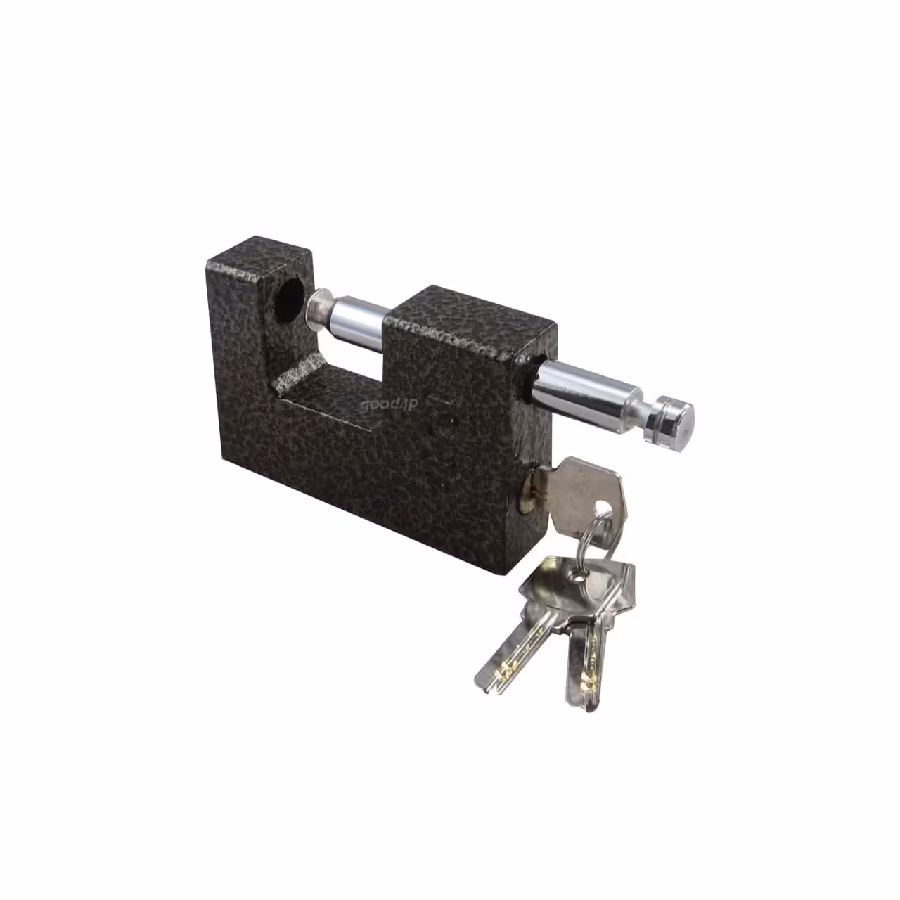 قفل کتابی 100 یک تکه چکشی 3 کلید کامپیوتری برنجی  ISATIS ایساتیس