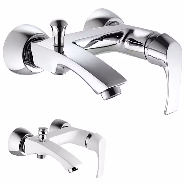 شیر حمام البرز روز مدل یونیک