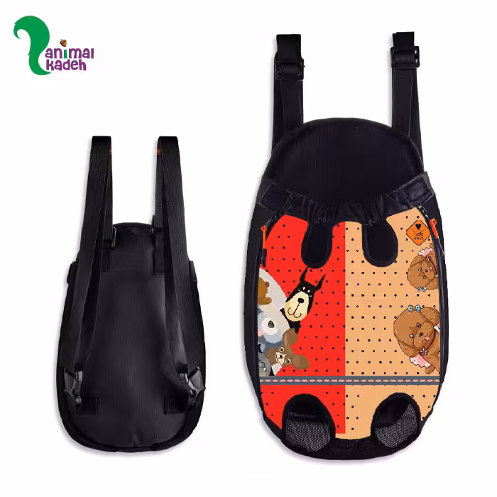 آغوشی سگ و گربه نارنجی و قرمز 8 تا 12 کیلو (لارج)