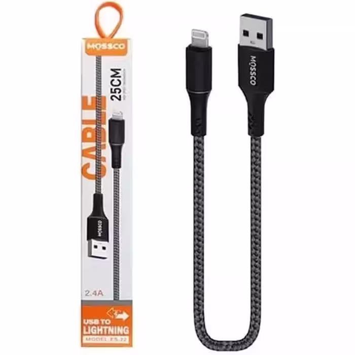 کابل شارژ مسکو USB to Type c مدل MOSSCO ES-22 T-C