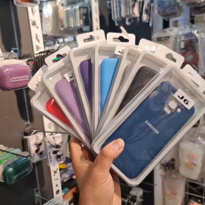 قاب محافظ سیلیکونی گوشی سامسونگ J6 و A6