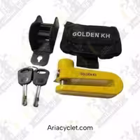 قفل دیسک موتور سیکلت Golden KH کد 6
