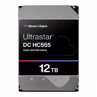 هارد اینترنال 12 ترابایت وسترن دیجیتال مدل Ultrastar DC HC555