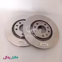 دیسک ترمز چرخ‌ جلو دنا پلاس توربوشارژ (دست دو عددی) شرکتی ایساکو اصل 0670206499