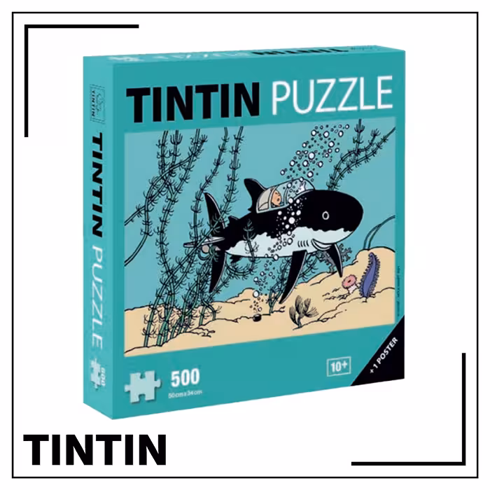 پازل زیردریایی کوسه