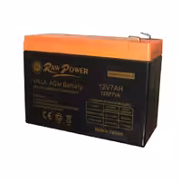 باتری یو پی اس 12 ولت 9 آمپر ساعت راو پاور مدل RP12