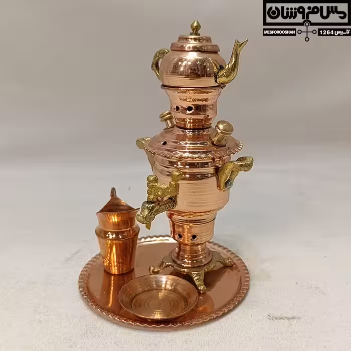 سماور سیسمونی مسی مدل فارگام