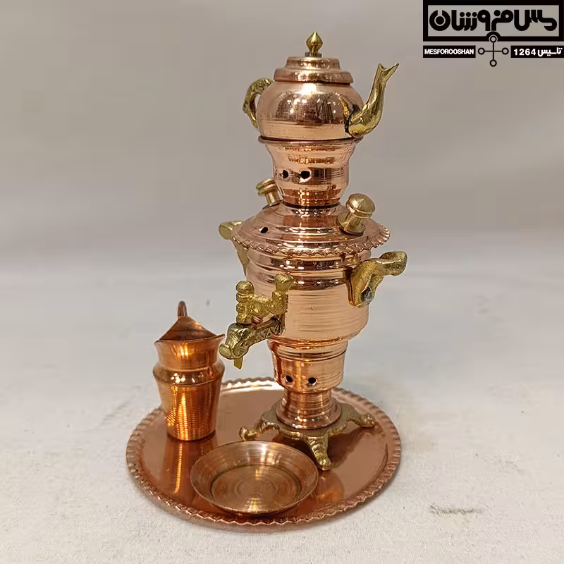 سماور سیسمونی مسی مدل فارگام