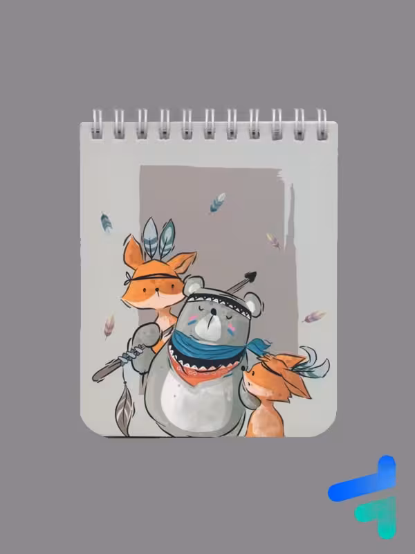 دفتر یادداشت فانتزی کد 6981