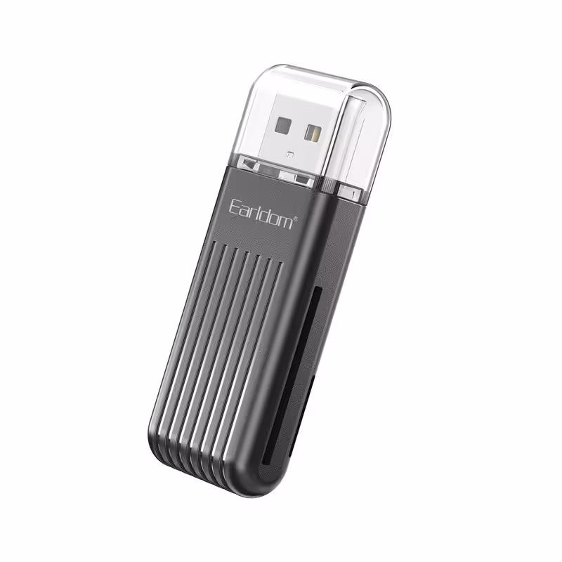 کارت‌خوان ارلدام مدل 2IN1 Card Reader OT96 | کالا مکس