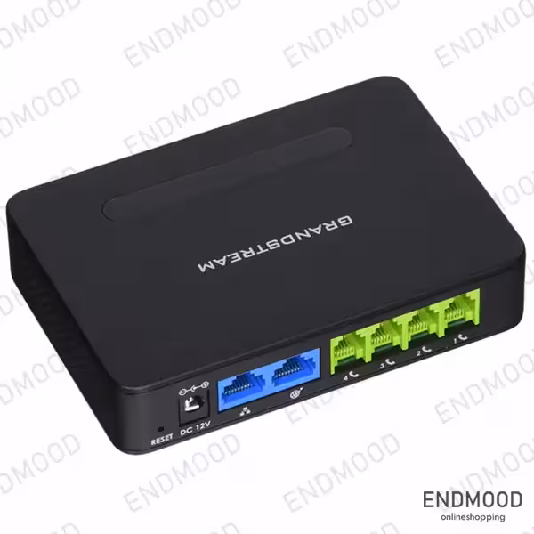 گیت وی ویپ 4 پورت FXS گرند استریم Grandstream HT814 ATA