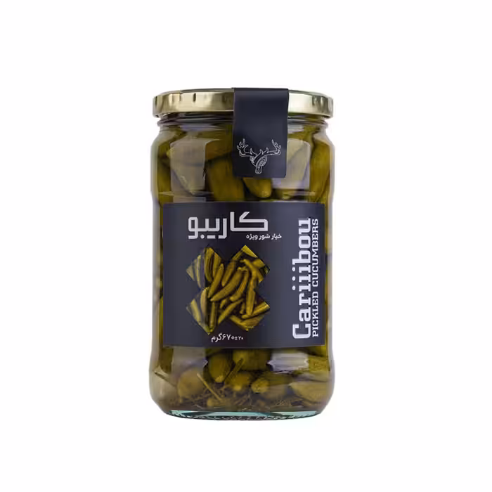 خیارشور ویژه کاریبو 670 گرمی