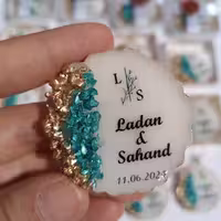 گیفت رزینی سایز 5 سانت، مگنت دار