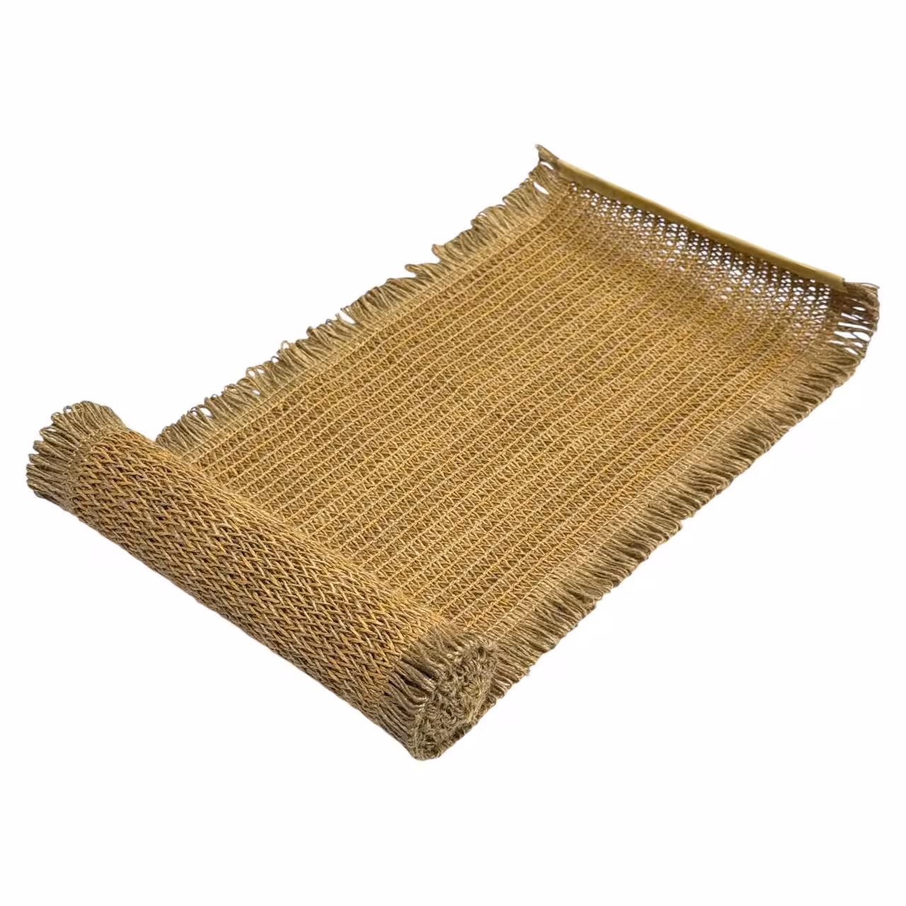 رانر حصیری رنگ عسلی