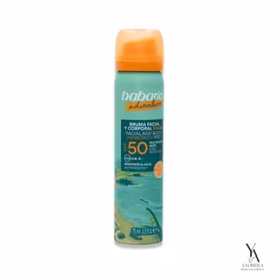 اسپری ضد آفتاب لیمیتد ادیشن باباریا BABARIA با SPF50 حجم 75 میل