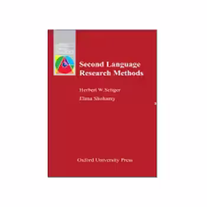 Second Language Research Methods
